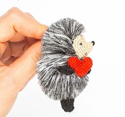 Lindo Erizo Amigurumi Patrón Gratis