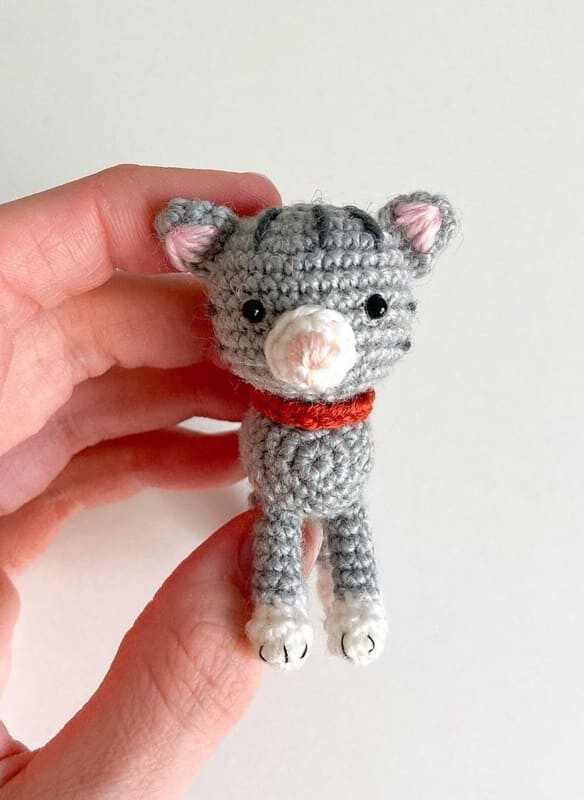 Little Amigurumi Cat Crochet Free Pattern (1)