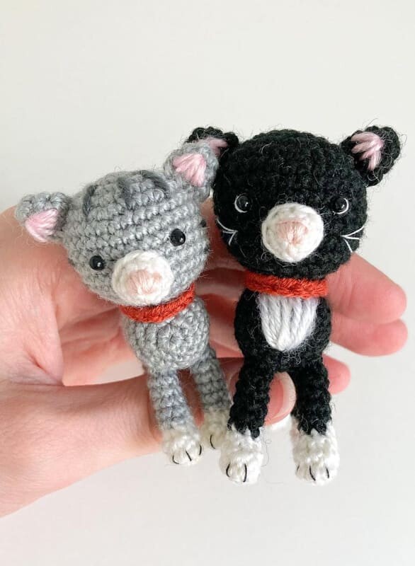 Little Amigurumi Cat Crochet Free Pattern (5)