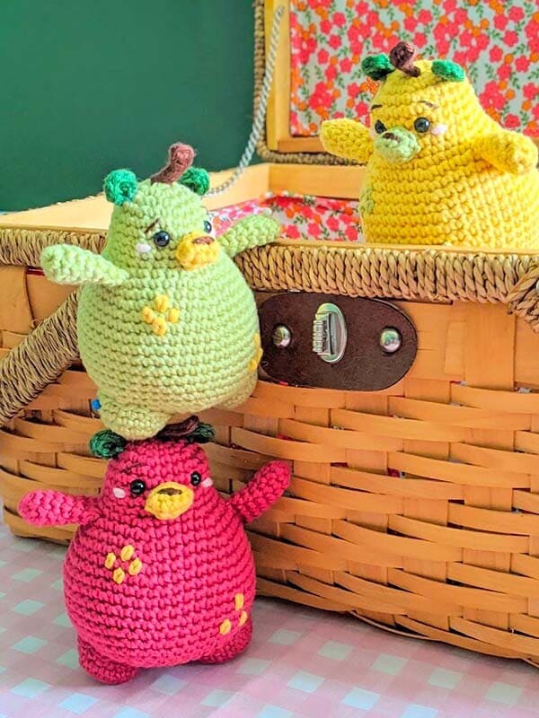 Oso De Pera Amigurumi Patrón Gratis