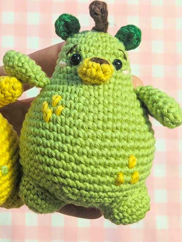 Oso De Pera Amigurumi Patrón Gratis (4)