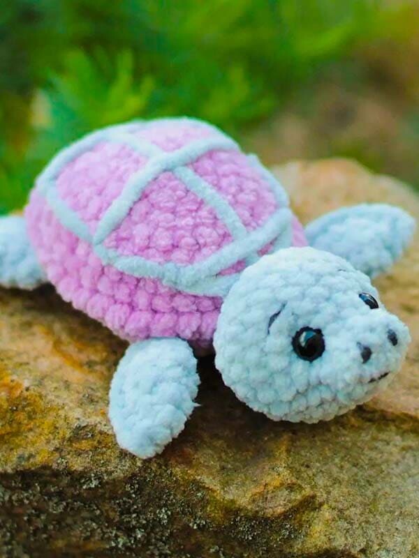 Tortuga Marina Amigurumi Patrón Gratis