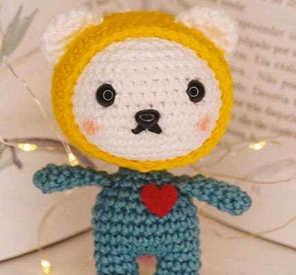 Beaba Oso PDF Amigurumi Patrón Gratis