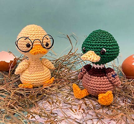 Clovis The Duck PDF Amigurumi Free Pattern