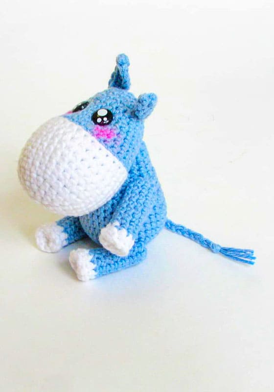 Crochet Eeyore Donkey Amigurumi PDF Free Pattern (1)