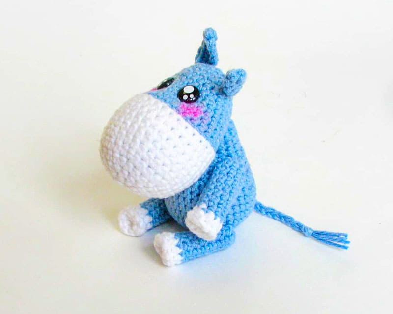 Crochet Eeyore Donkey Amigurumi PDF Free Pattern (2)