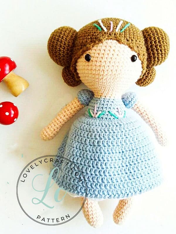Crochet Maribel Doll Amigurumi Free Pattern