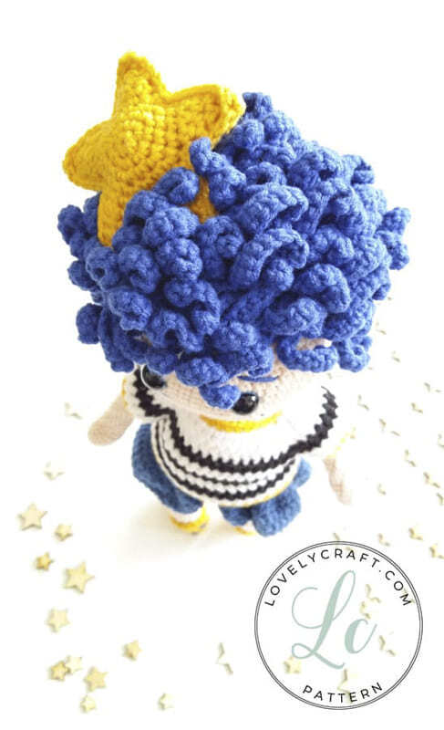 Crochet Night Boy Amigurumi Doll Free Pattern (5)