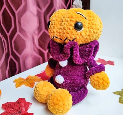 Crochet Pumpkin Jack PDF Amigurumi Free Pattern