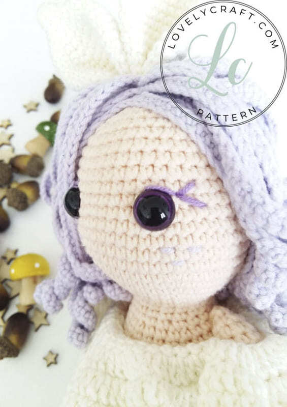 Crochet Rubby Bunny Girl Amigurumi Free Pattern (6)