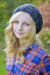 Crochet Slouchy Hat for Women and Kids PDF Pattern Women blonde