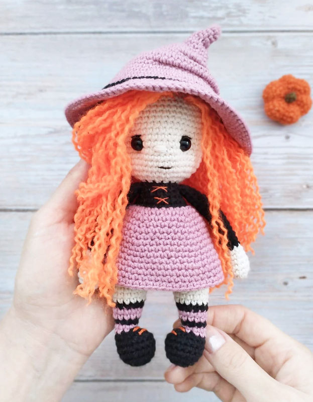 Crochet Witch PDF Halloween Amigurumi Pattern (2)