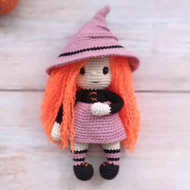 Crochet Witch PDF Halloween Amigurumi Pattern