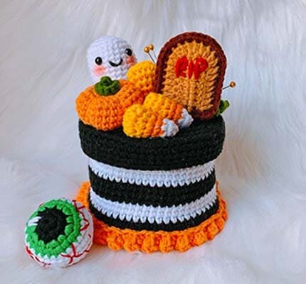 Escalofriante Caja De Dulces Amigurumi Patrón Gratis
