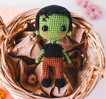 Frankenstein PDF Amigurumi Patrón Gratis