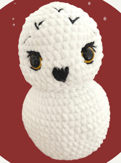 Hedwig El Búho Nival PDF Amigurumi Patrón Gratis 