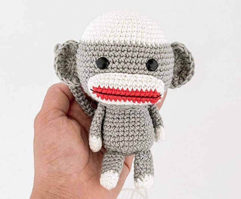Little Crochet Monkey Amigurumi Free Pattern (1)