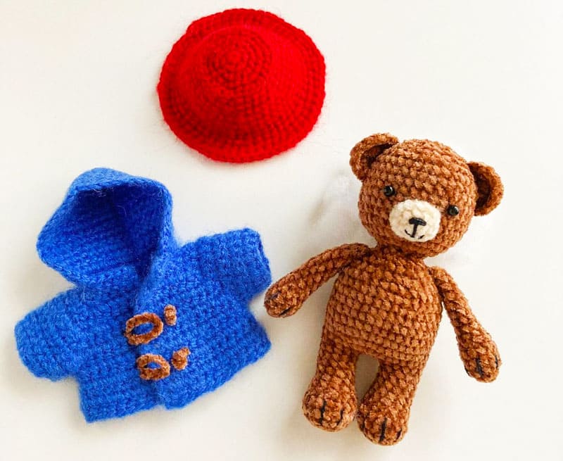 Mini Paddington Bear PDF Amigurumi Free Crochet Pattern (1)
