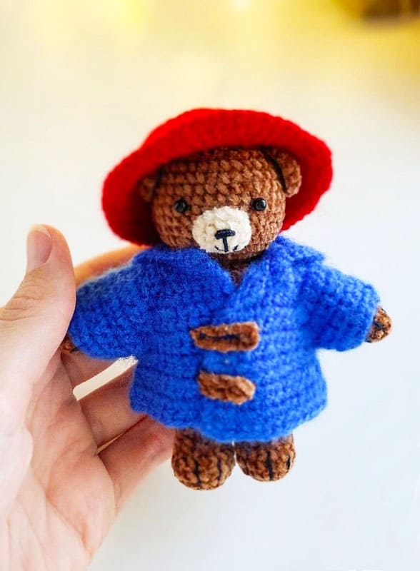 Mini Paddington Bear PDF Amigurumi Free Crochet Pattern (3)