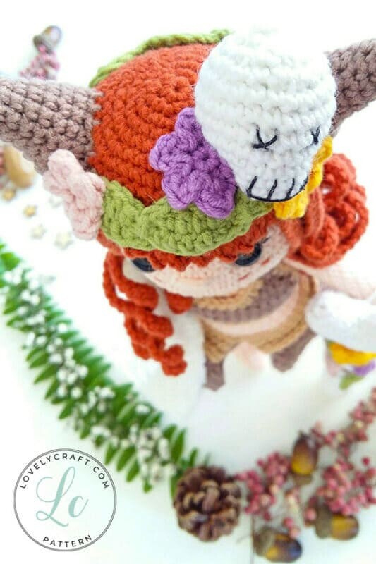 Muur Shaman Crochet Doll Amigurumi Free Pattern (3)