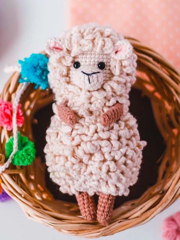 Oveja Pequeña Ita Amigurumi Patrón Gratis