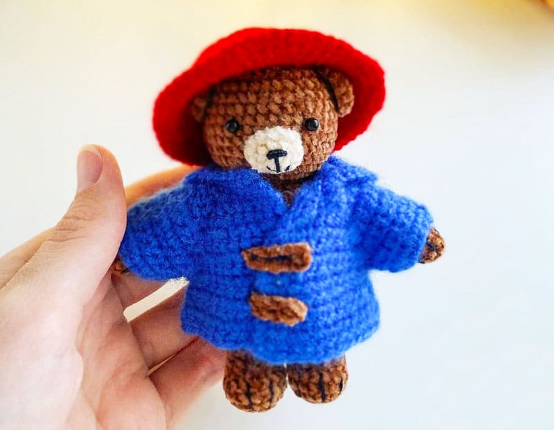 Mini Paddington Bear PDF Amigurumi Free Crochet Pattern Lovelycraft