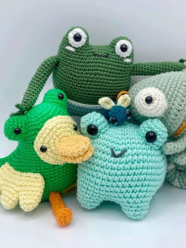 PatoRana PDF Amigurumi Patrón Gratis (3)