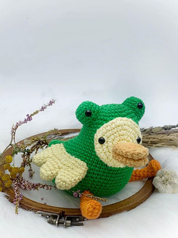 PatoRana PDF Amigurumi Patrón Gratis