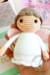 Pequeño ángel amigurumi muñeca patrón de ganchillo gratis (2)