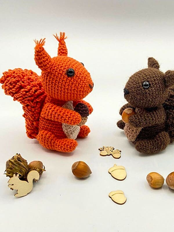 Sirius La Ardilla PDF Amigurumi Patrón Gratis