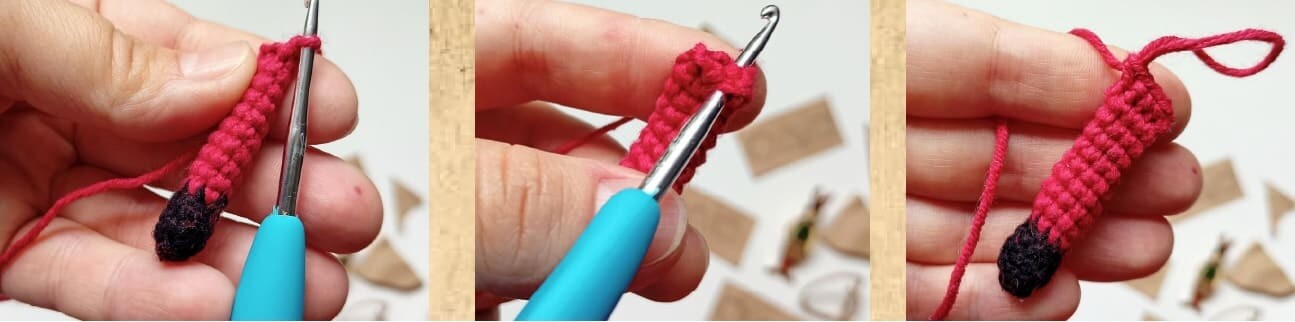 Squid Game Keychain PDF Crochet Amigurumi Free Pattern (1)