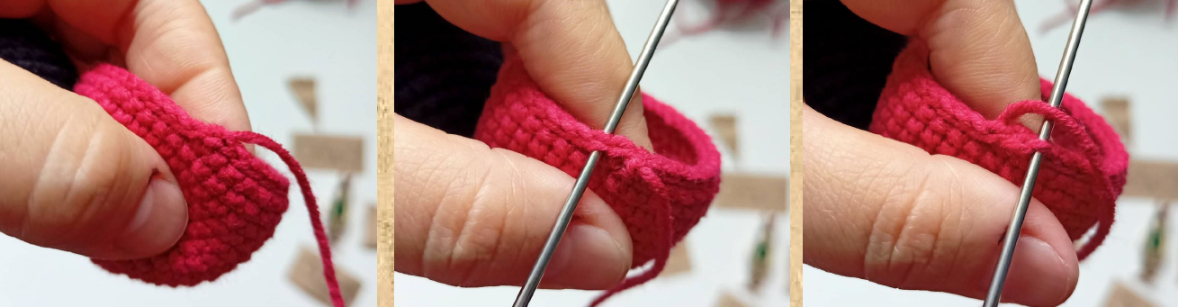 Squid Game Keychain PDF Crochet Amigurumi Free Pattern