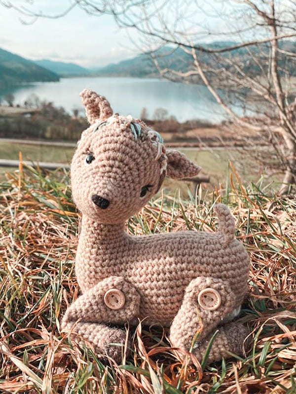 Animal Crochet Gazelle Ahu Free Amigurumi Pattern (9)