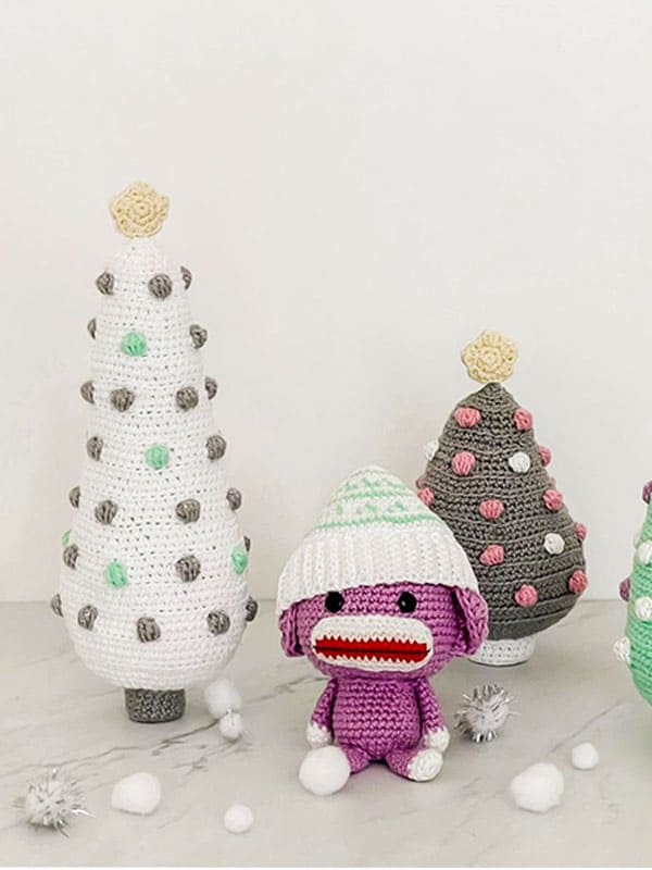 Árbol de Navidad PDF Amigurumi Patrón Gratis (1)