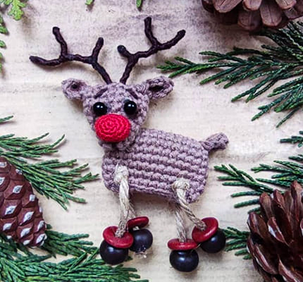 Christmas Reindeer PDF Amigurumi Free Pattern