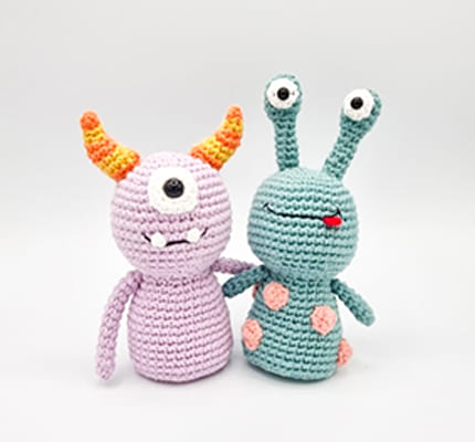 Crochet Little Monsters Amigurumi Free Pattern