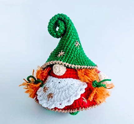 Crochet Miss Gnome Amigurumi Free Pattern