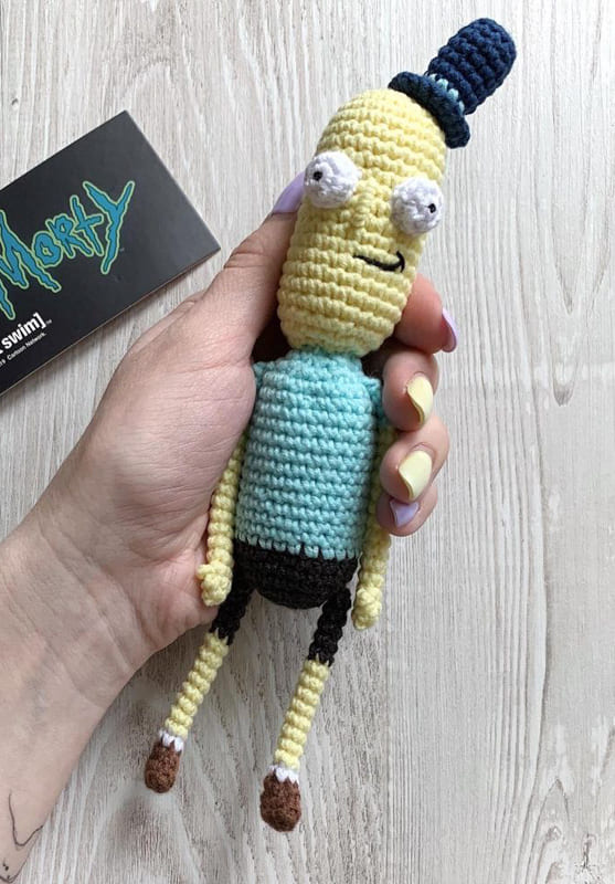 Crochet Mr. Poopybutthole PDF Amigurumi Free Pattern (1)