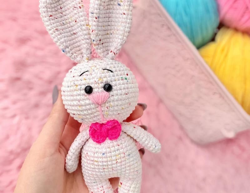 Cute Bunny Crochet PDF Free Amigurumi Pattern (1)