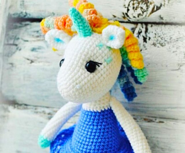 Crochet Unicorn Pattern, PDF Free Amigurumi Patterns - Lovelycraft
