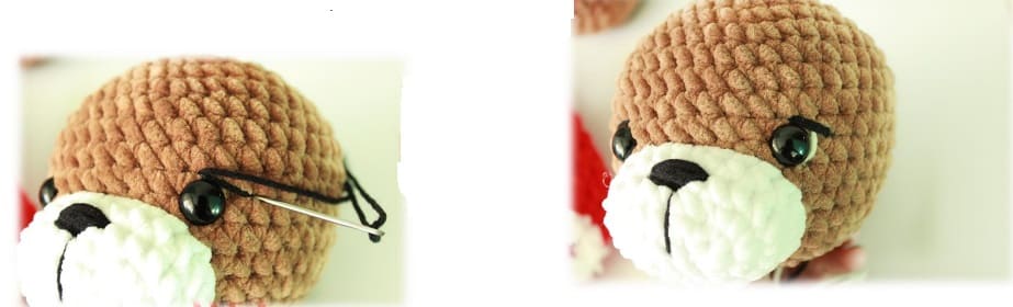 El Peluche Del Sr. Bean PDF Amigurumi Patrón Gratis