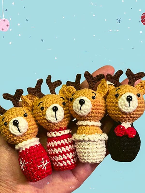 El Pequeño Adorno Navideño PDF Amigurumi Patrón Gratis
