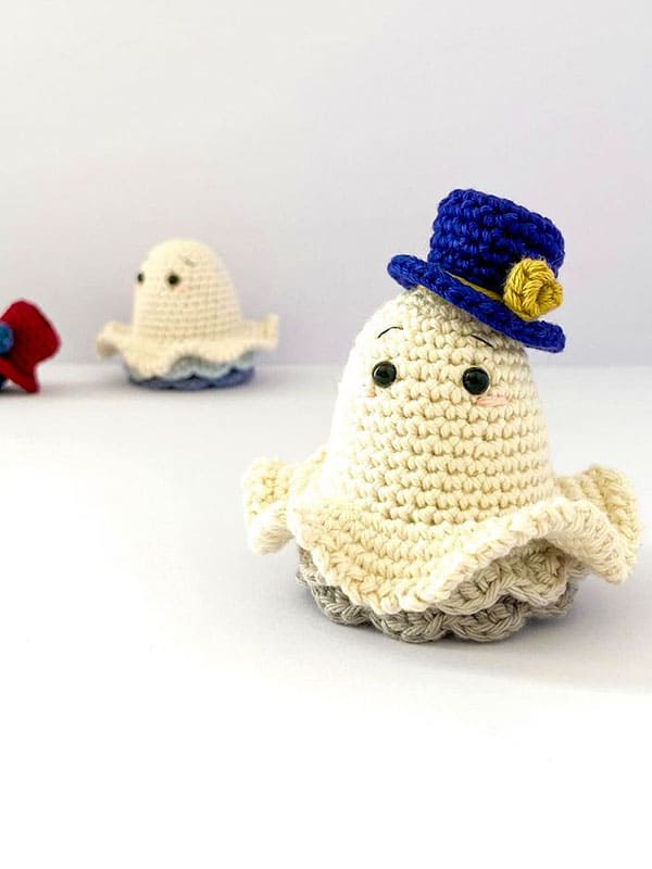 Fantasma De La Vendimia PDF Amigurumi Patrón Gratis