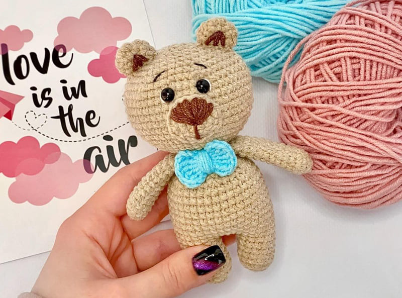 Little Bear Crochet Free Amigurumi PDF Pattern (1)