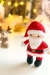 Mini Santa Claus Navidad PDF Amigurumi Patrón Gratis