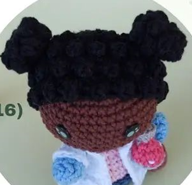 PDF Crochet Jague Scientist Baby Amigurumi Free Pattern