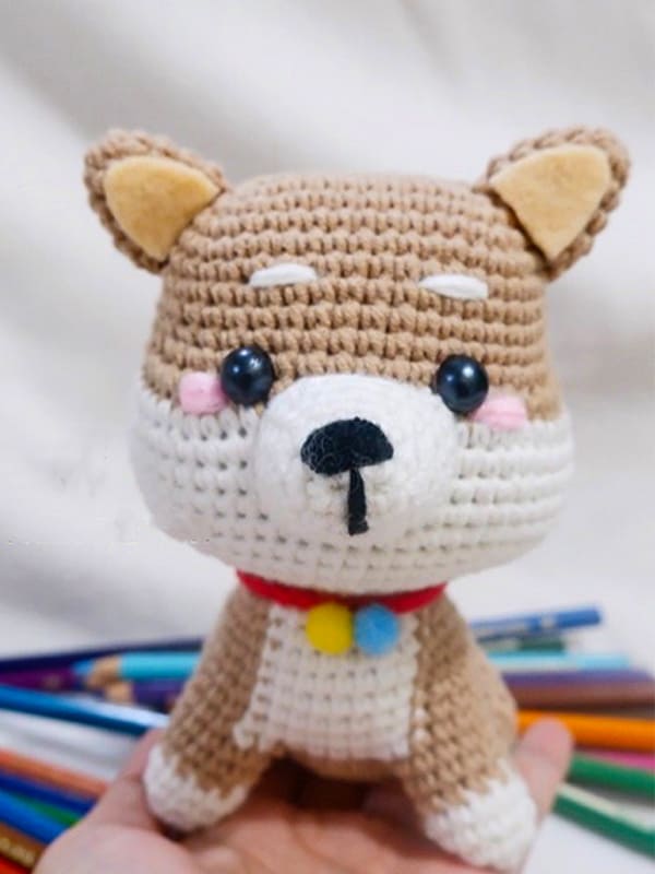 PDF Crochet Maru The Shiba Amigurumi Free Pattern