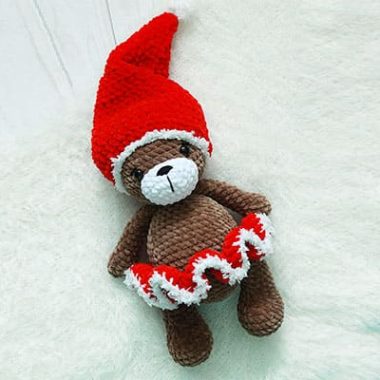 PDF Crochet Mr. Bean’s Teddy Amigurumi Free Pattern