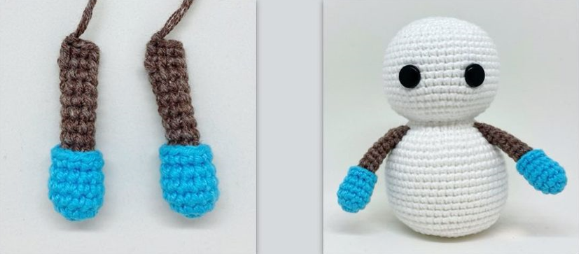 PDF Crochet Snowmen Amigurumi Free Pattern