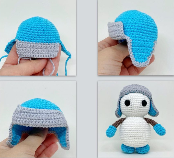 PDF Crochet Snowmen Amigurumi Free Pattern